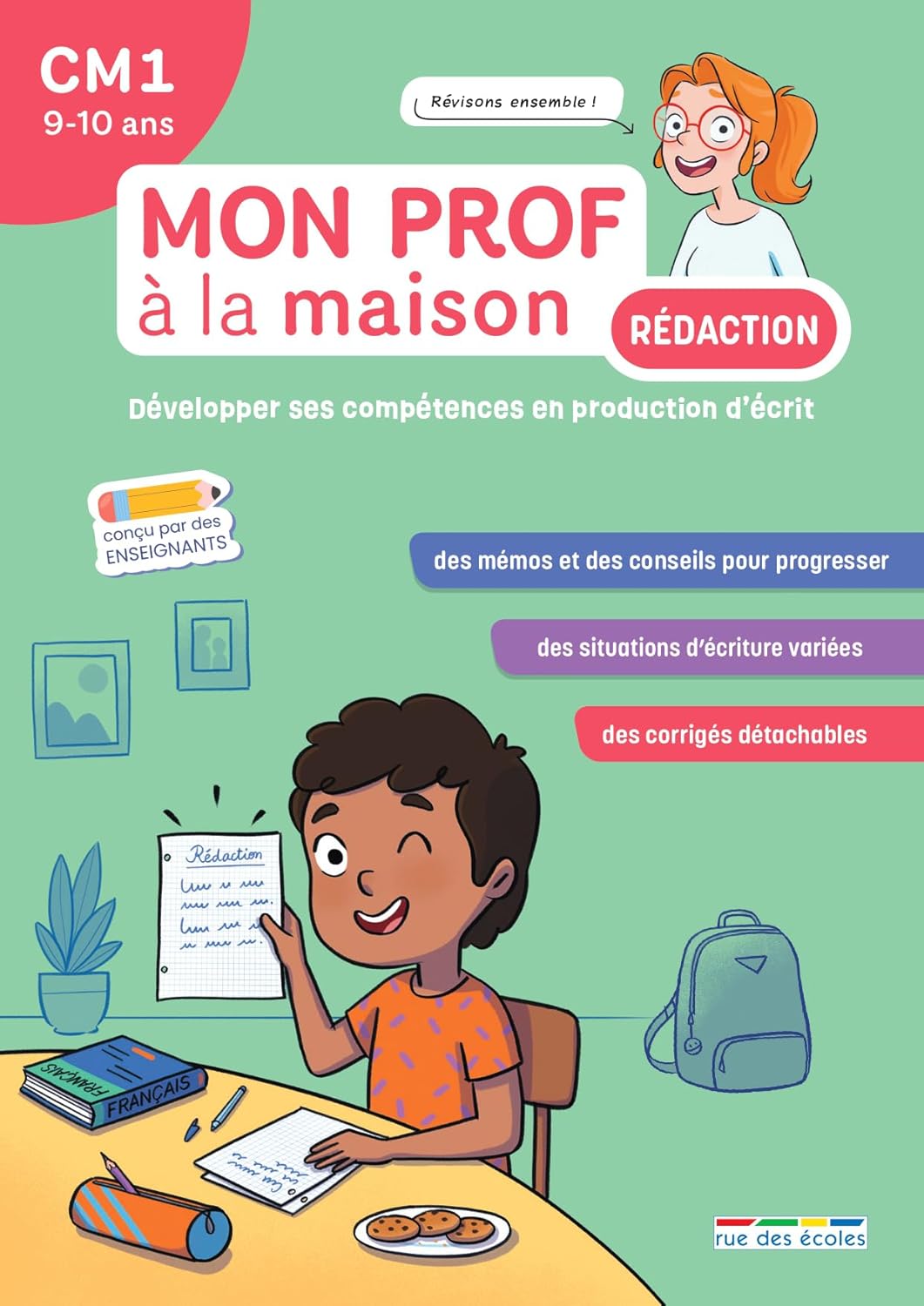 Mon prof à la maison - Rédaction CM1